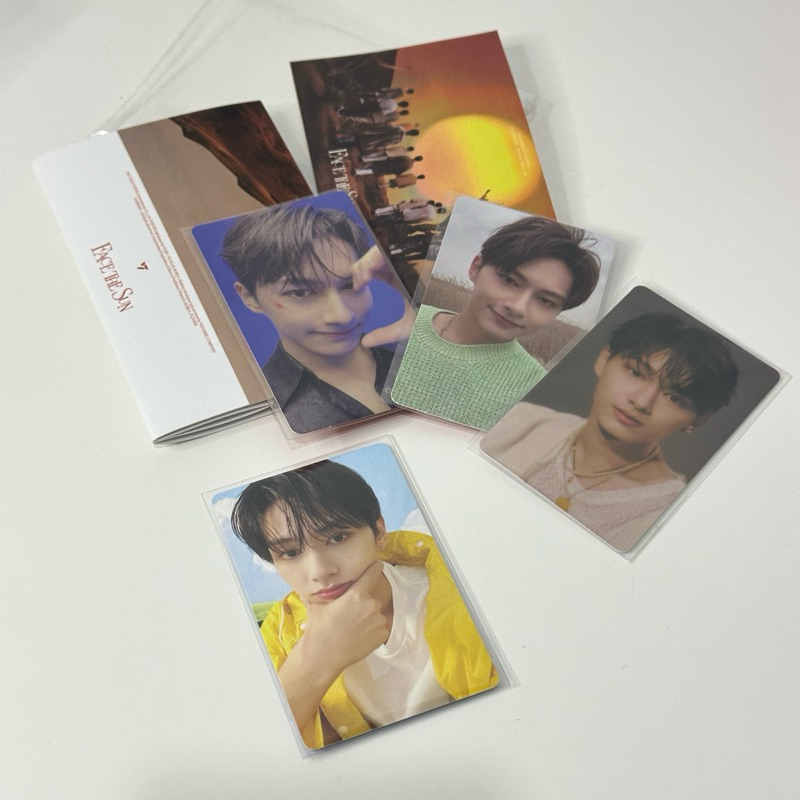 (TAKE ALL) pc Jun seventeen heaven carver + album weverse face the sun seventeen official