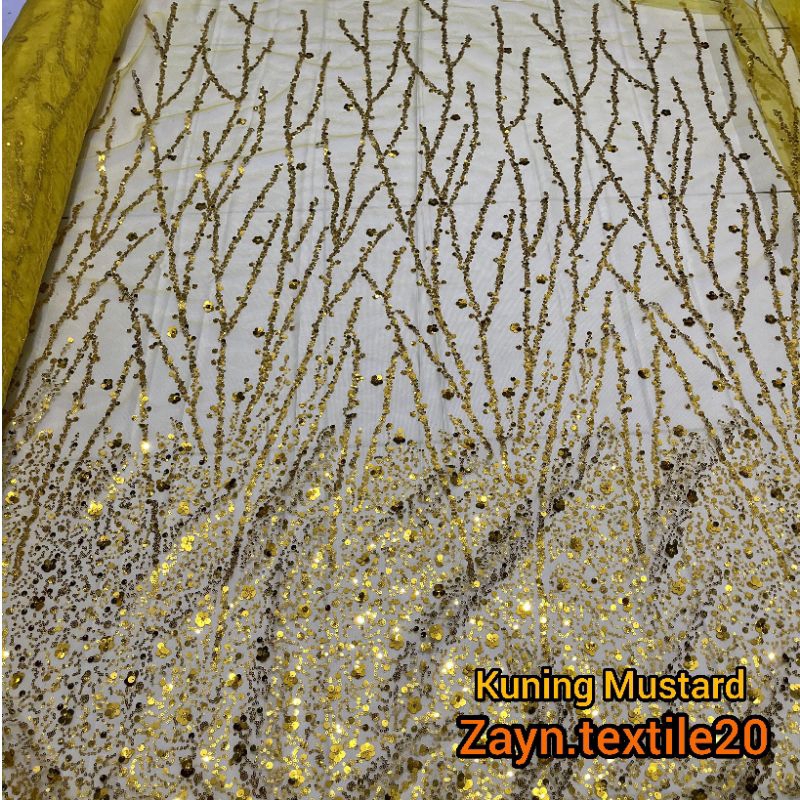 da Kain Tile Payet Sequin Salur Superlux / Payet Premium Superlux / Setengah Meter