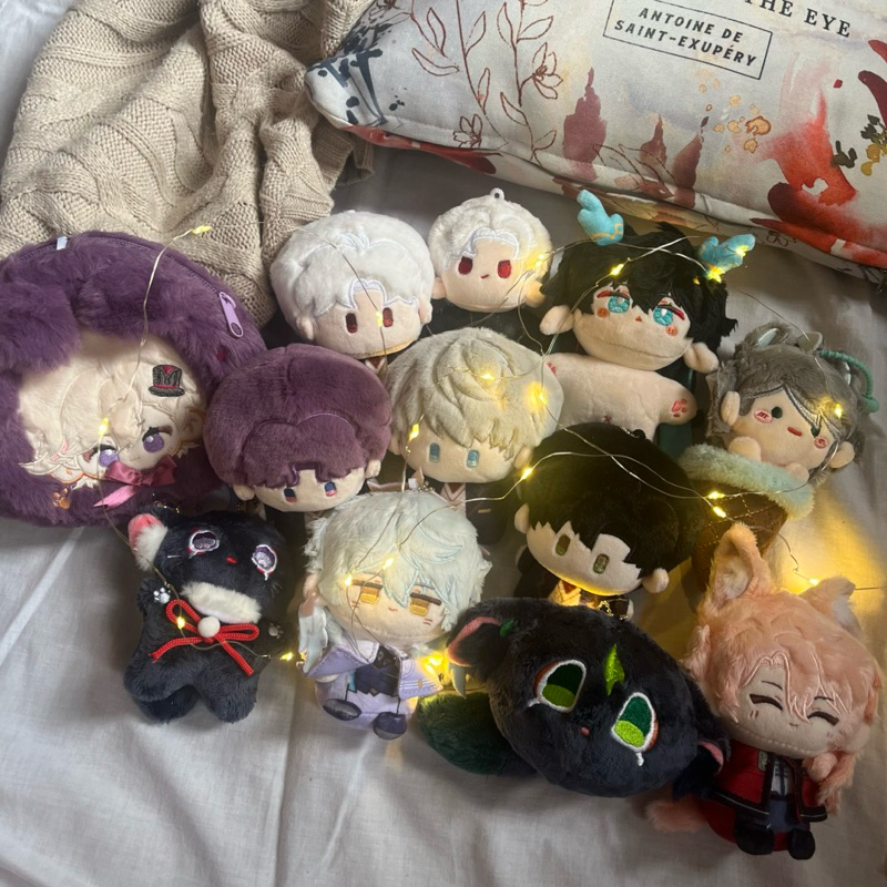 Plushie Mini Honkai Star Rail Love and Deepspce HSR Genshin Dan Heng Jiaoqiu Sunday Kazuha Sylus Raf