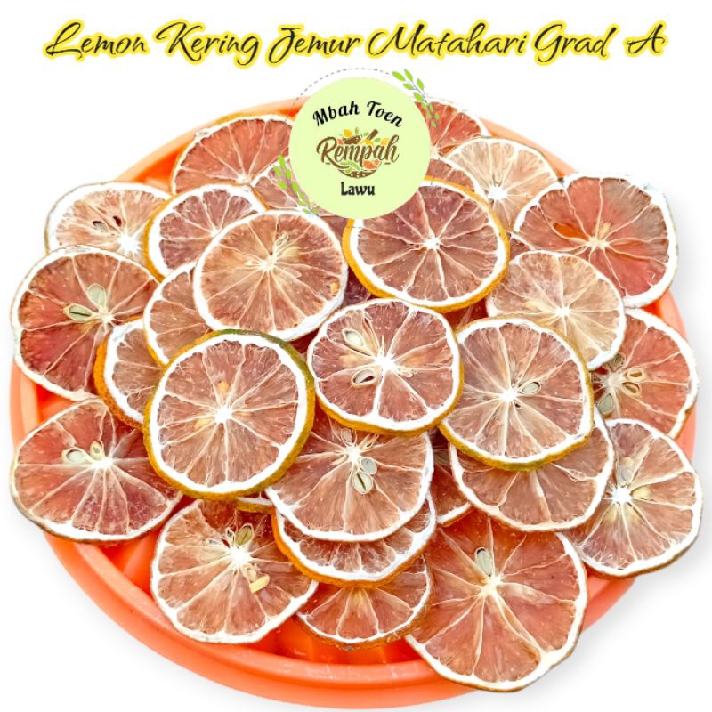 

Lemon Kering Jemur Matahari Grad A+ 1kg