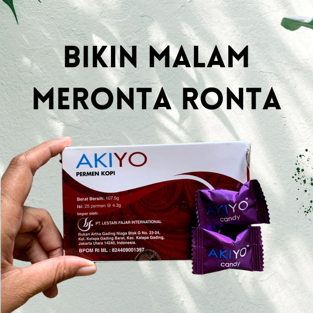 Obat kuat pria wanita Permen akiyo candy original obat tahan lama