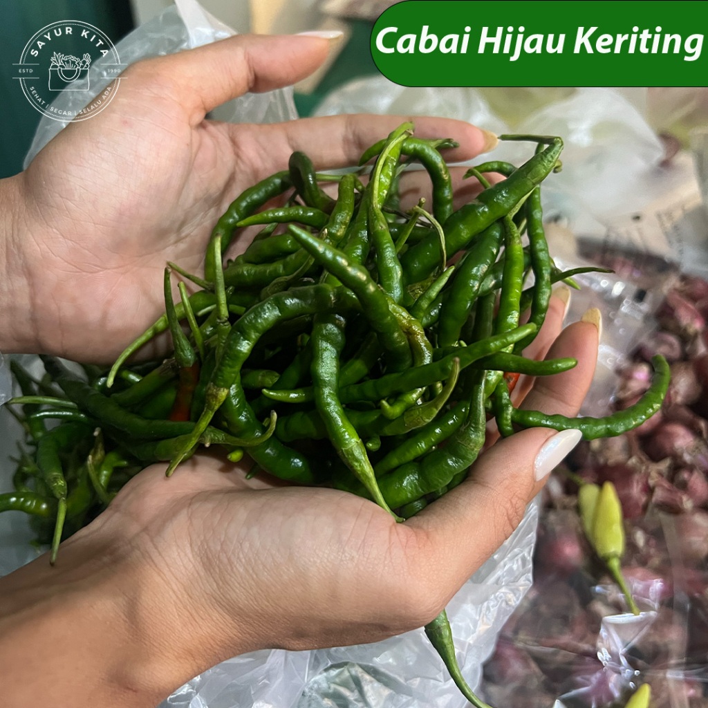 

Cabai Hijau Keriting | sayurkita_id