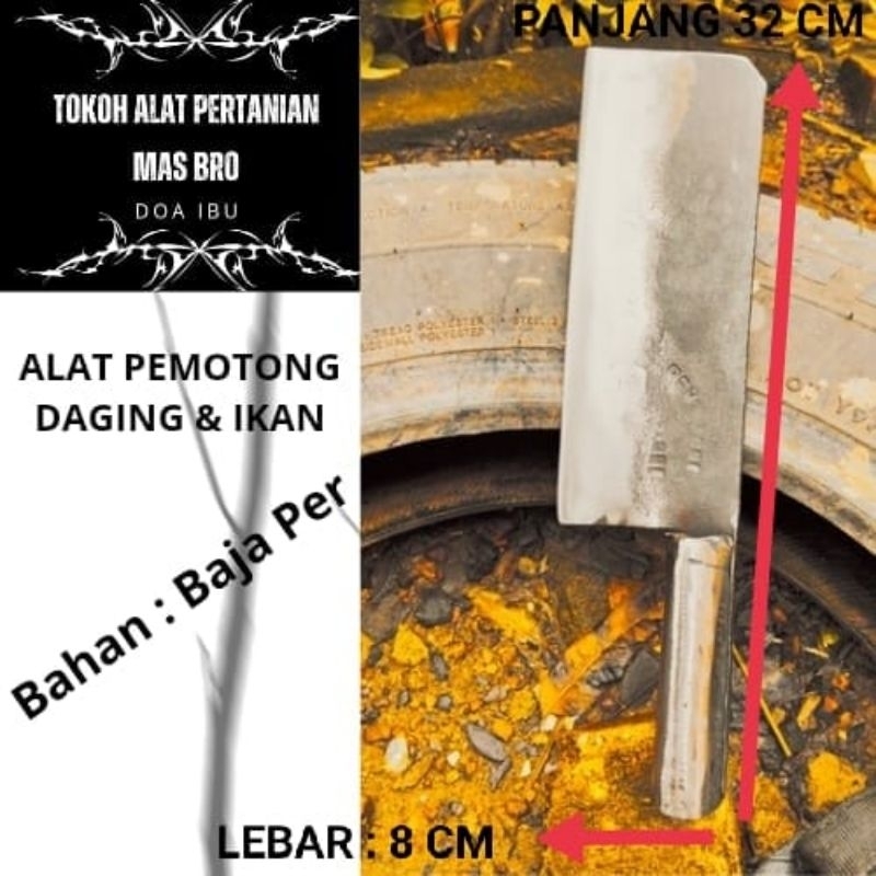 PISAU DAGING DAN TULANG
