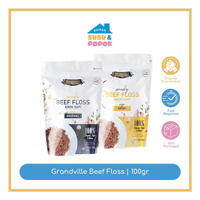 

Grandville Beef Floss Abon Sapi 100gr