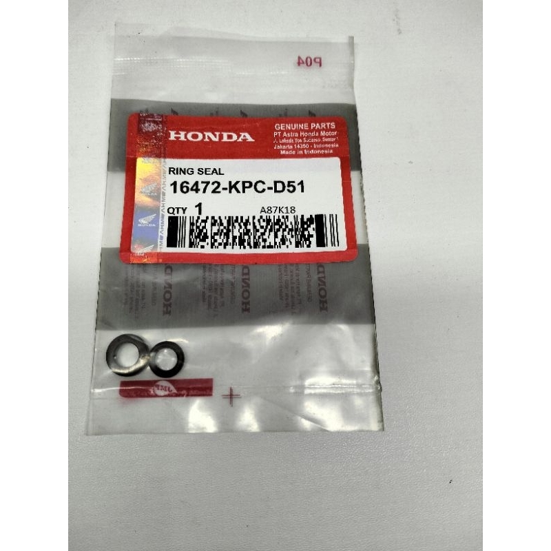 RING SEAL/SIL INJEKTOR MOTOR KPC-D51