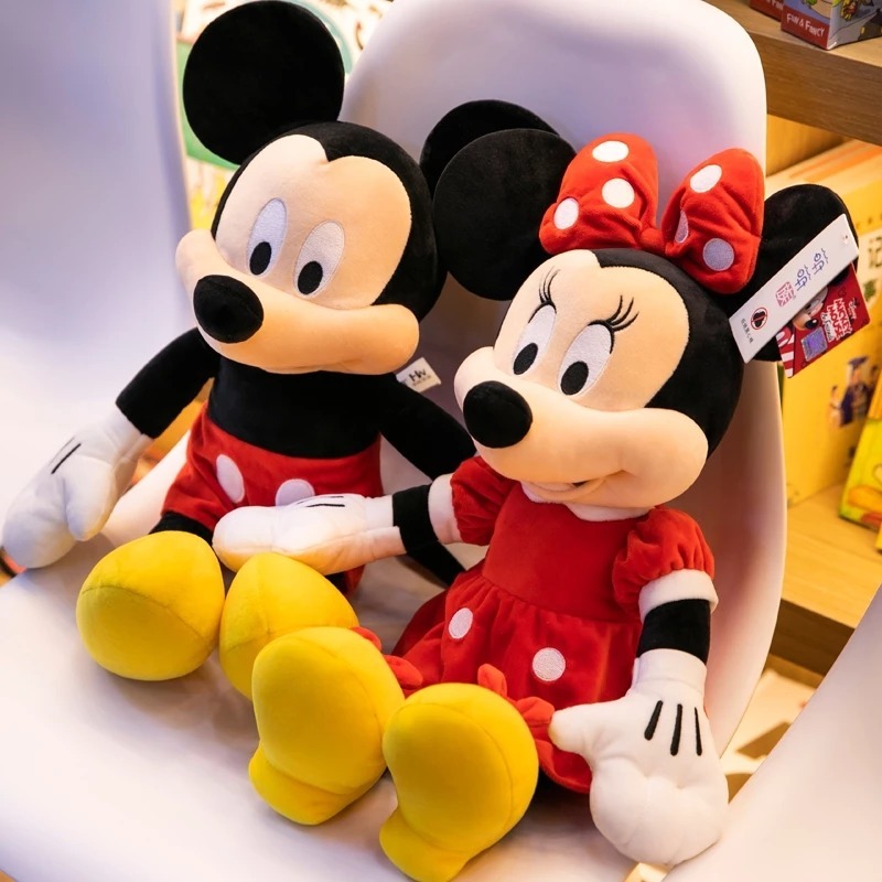 Boneka Miki Mini / Boneka Mickey Mouse Minnie Mouse Ukuran Besar 40cm XL Termurah