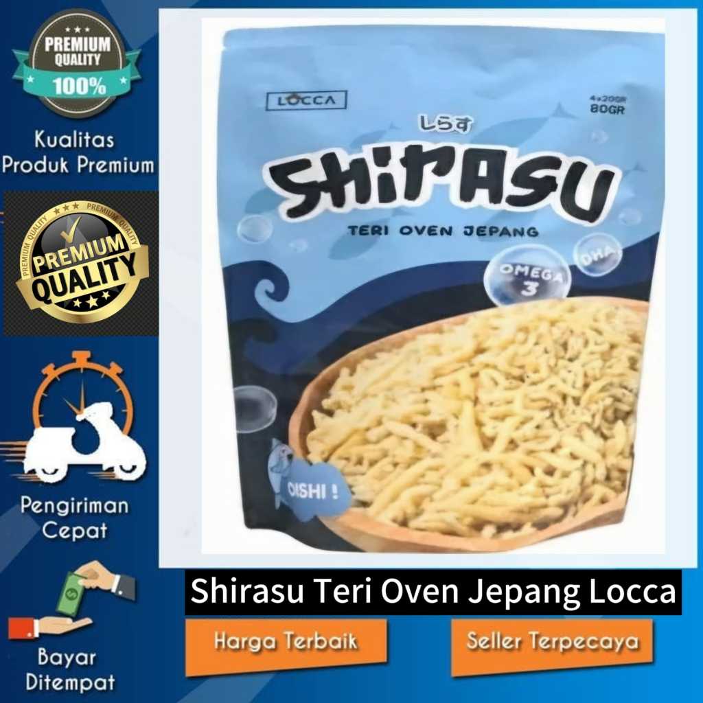 

Shirasu Teri Oven Jepang Locca rasa Original