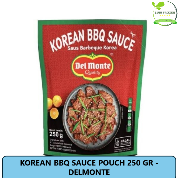 

DELMONTE KOREAN BBQ SAUCE POUCH 250 GR