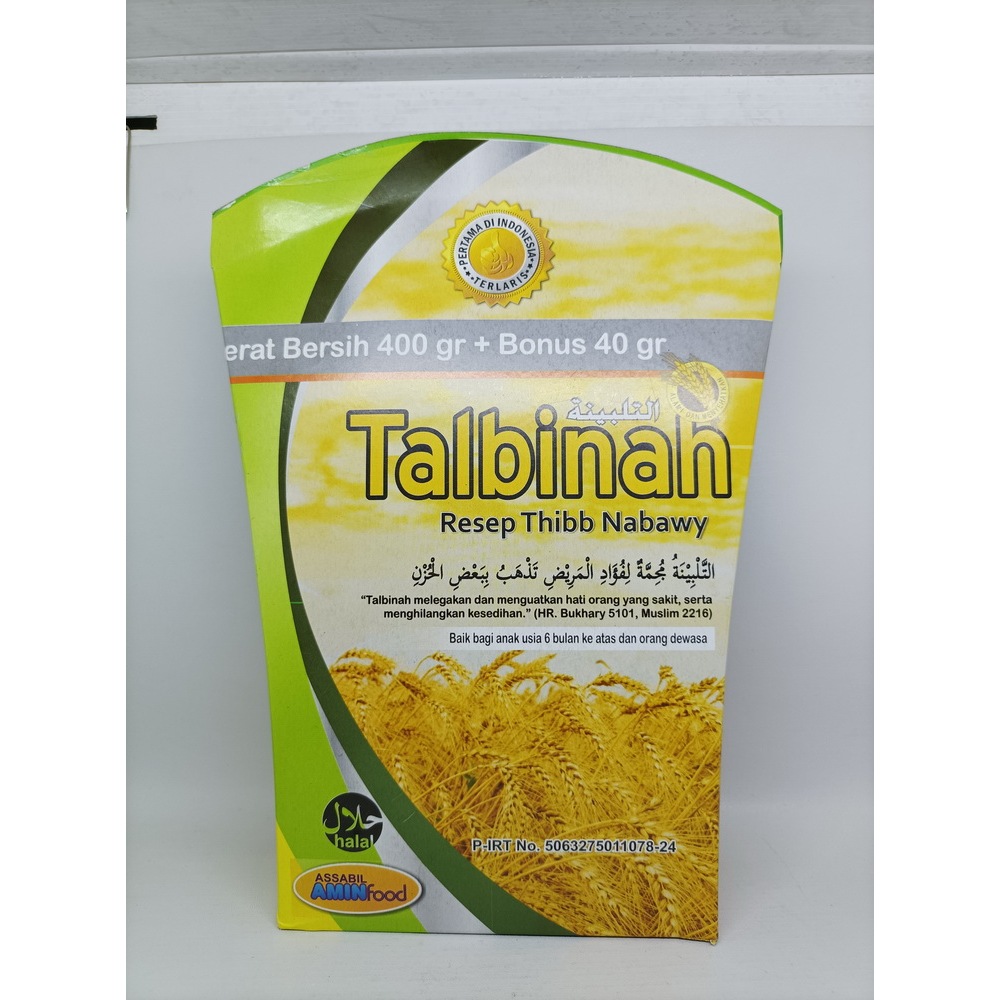

Talbinah Resep Thibb Nabawy 400+40 gram Tepung Gandum Talbinah Original