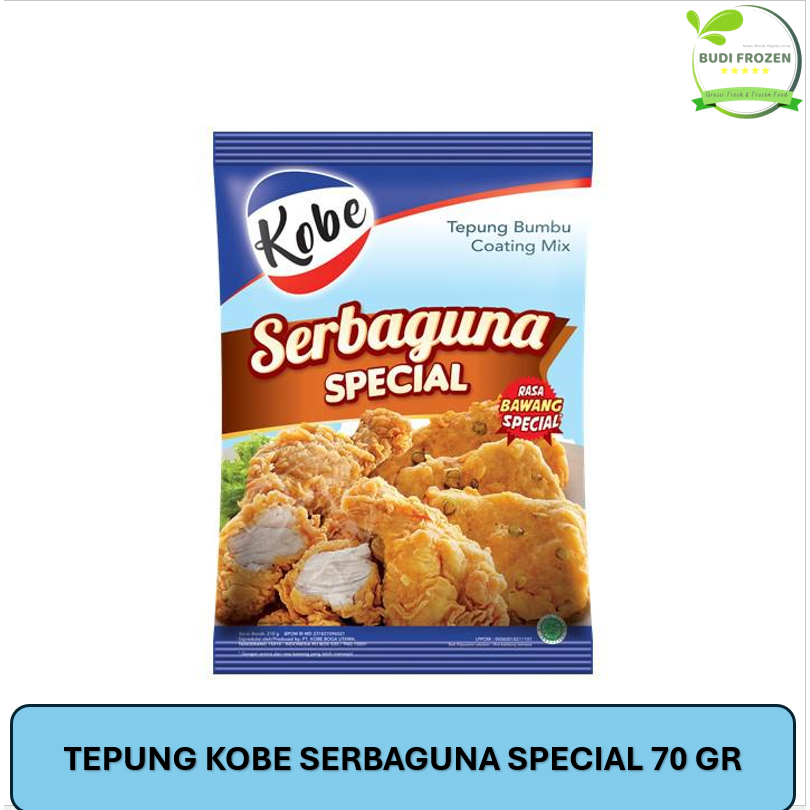 

KOBE, TEPUNG KOBE SERBAGUNA SPECIAL 70 GR