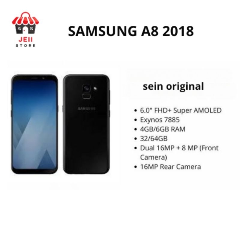 Samsung A8 2018 sein second original