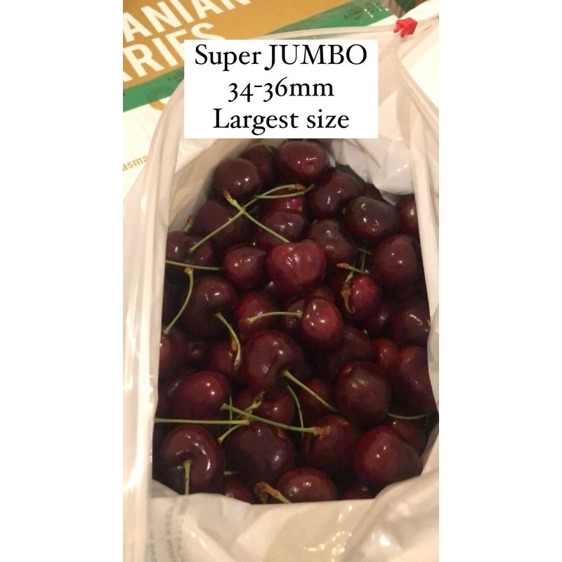 

43 South Tasmanian Cherries Extra Jumbo
