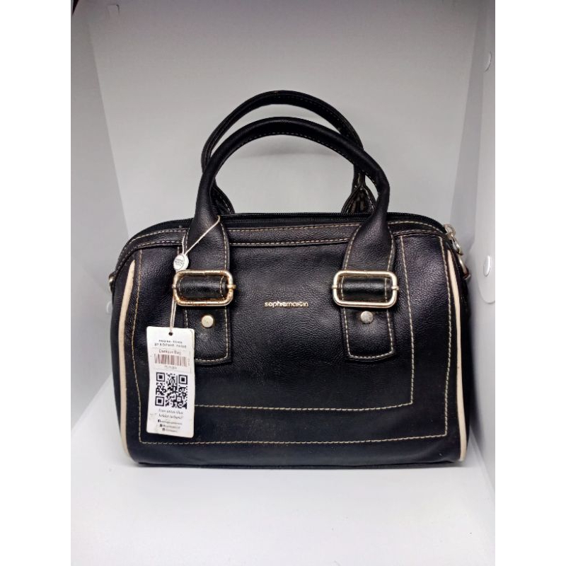 PROMO 10 Tas tangan wanita Shopie Martin warna hitam size besar