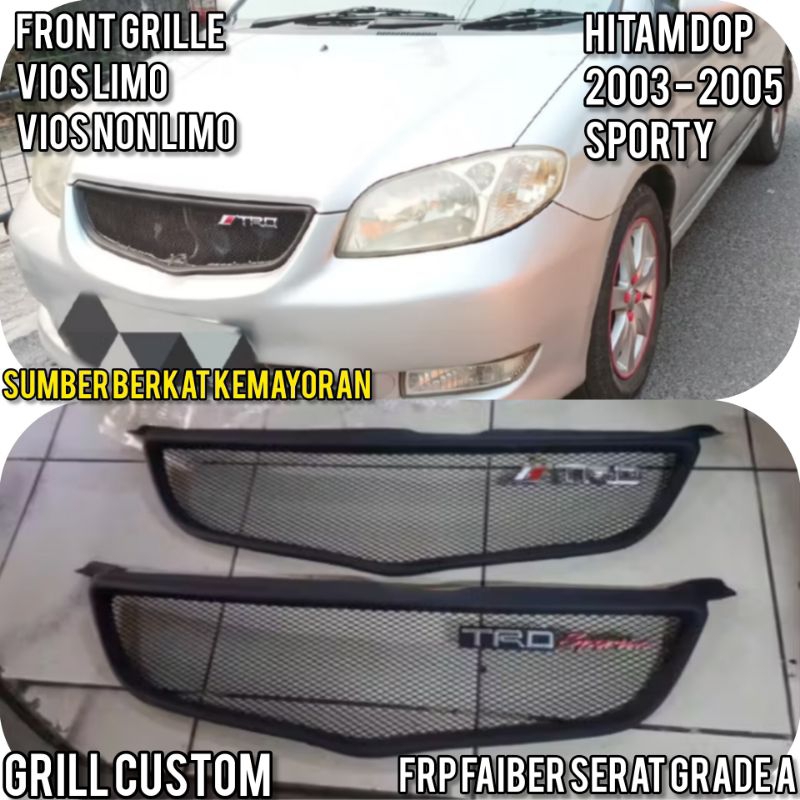 Grill vios limo 2003 - 2005 plus logo