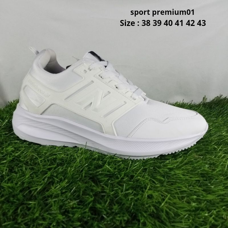 sepatu putih polos nb sepatu runing sepatu olahrga sepati pria wanita