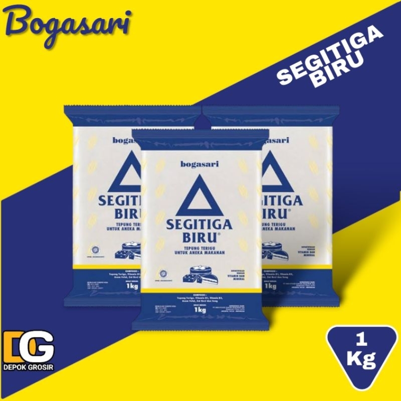 

Tepung Terigu Segitiga Biru 1Kg
