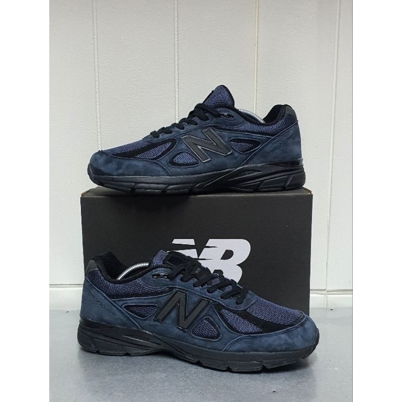 Sepafu Running Casual NB 990 V4 JJJJound Navy Suede Original size 45 second like New