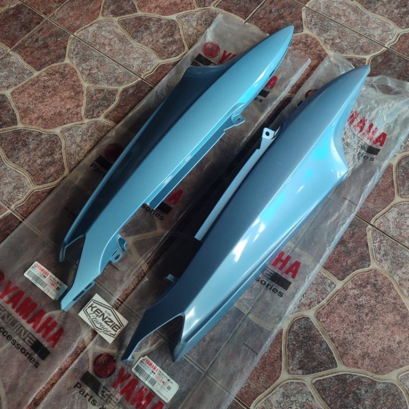 Cover Body Belakang Mio Lama Sporty Biru Muda telor asin PPBM2 2005 Original Yamaha