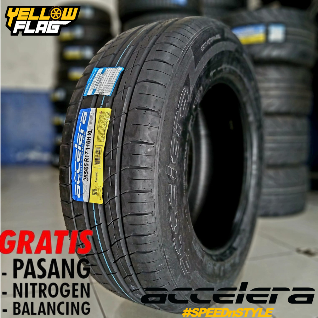 BAN MOBIL TUBLES RING 17 265/65 R17 ACCELERA IOTA R17 BAN ACCELERA RADIAL TERBARU