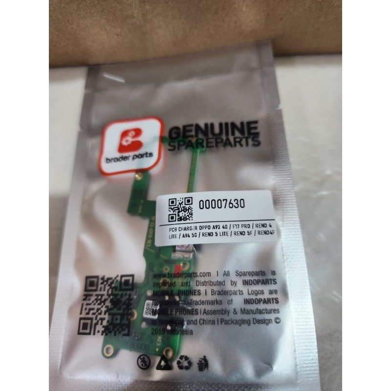 pcb cas Oppo Reno 4f/5f/a93 original braderpart sama dgn asli ada ic bergaransi