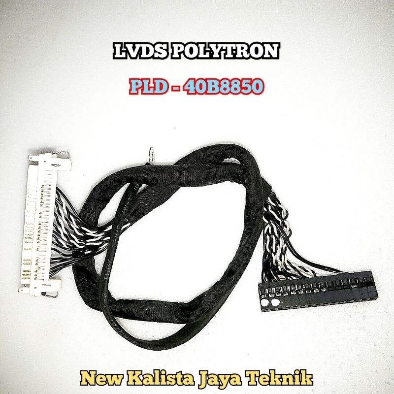 KABEL LVDS TV POLYTRON 40B8850 ORIGINAL KABEL FLEXIBLE TCON PLD 40B8850W KABEL FLEKSIBEL TV POLYTRON