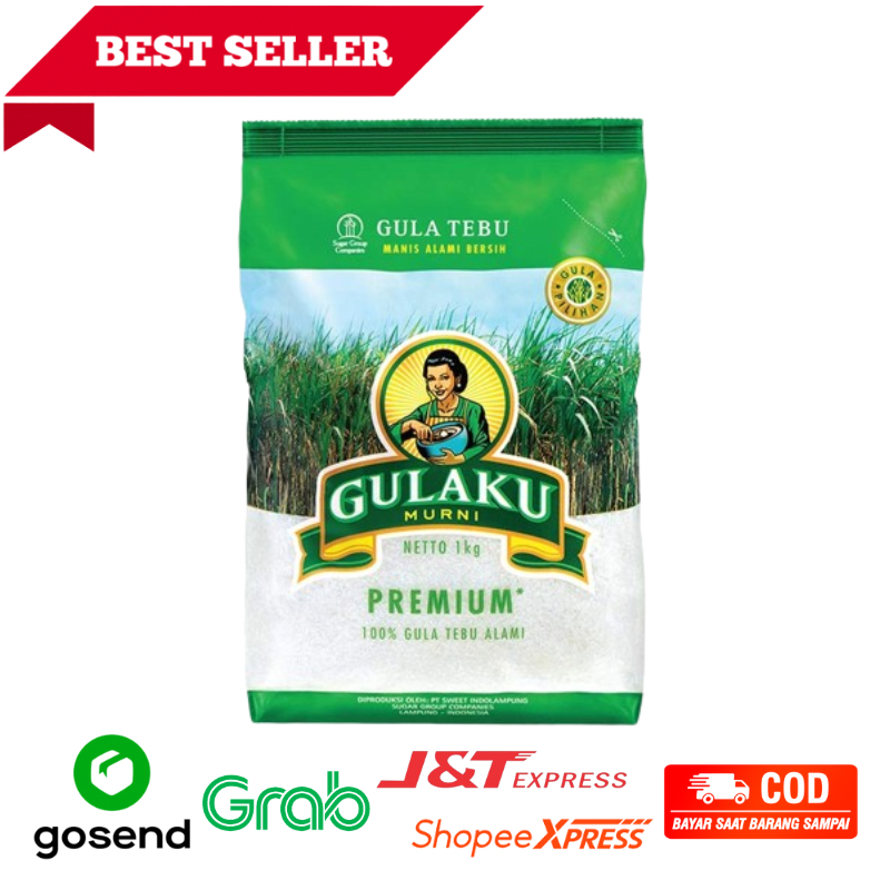 

Gula putih Gulaku Premium 1kg Fresh Fresmart Go Bandung