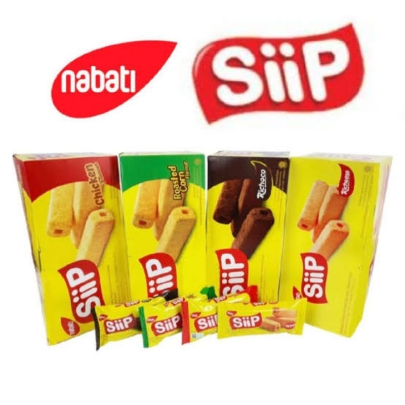 

Nabati Siip 4gr 1 box (isi 12bks)