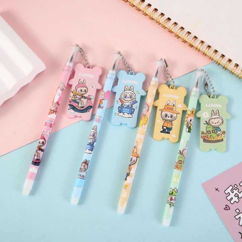 

pulpen gel labubu kaca 12 pcs