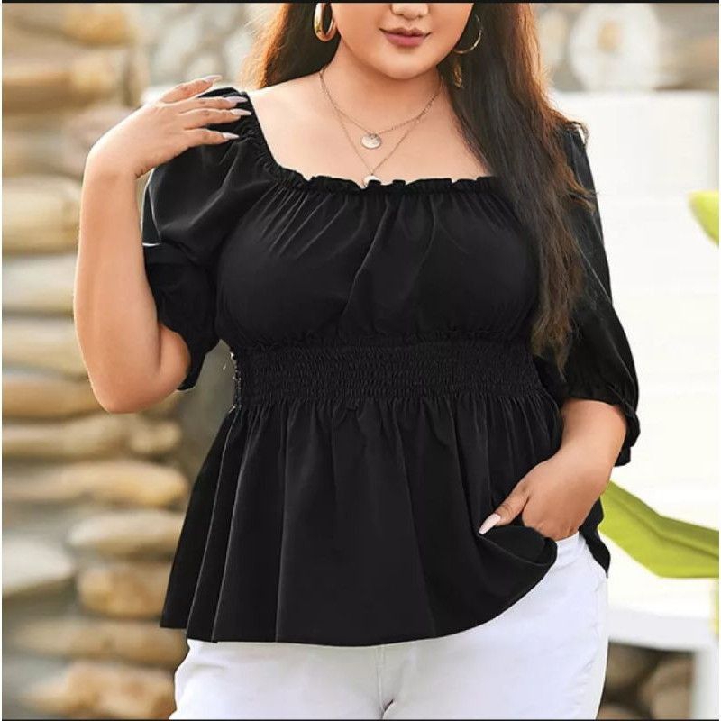 KEINA OFF SHOULDER  JUMBO KOREAN STYLE TERLARIS ATASAN WANITA BAJU REMAJA