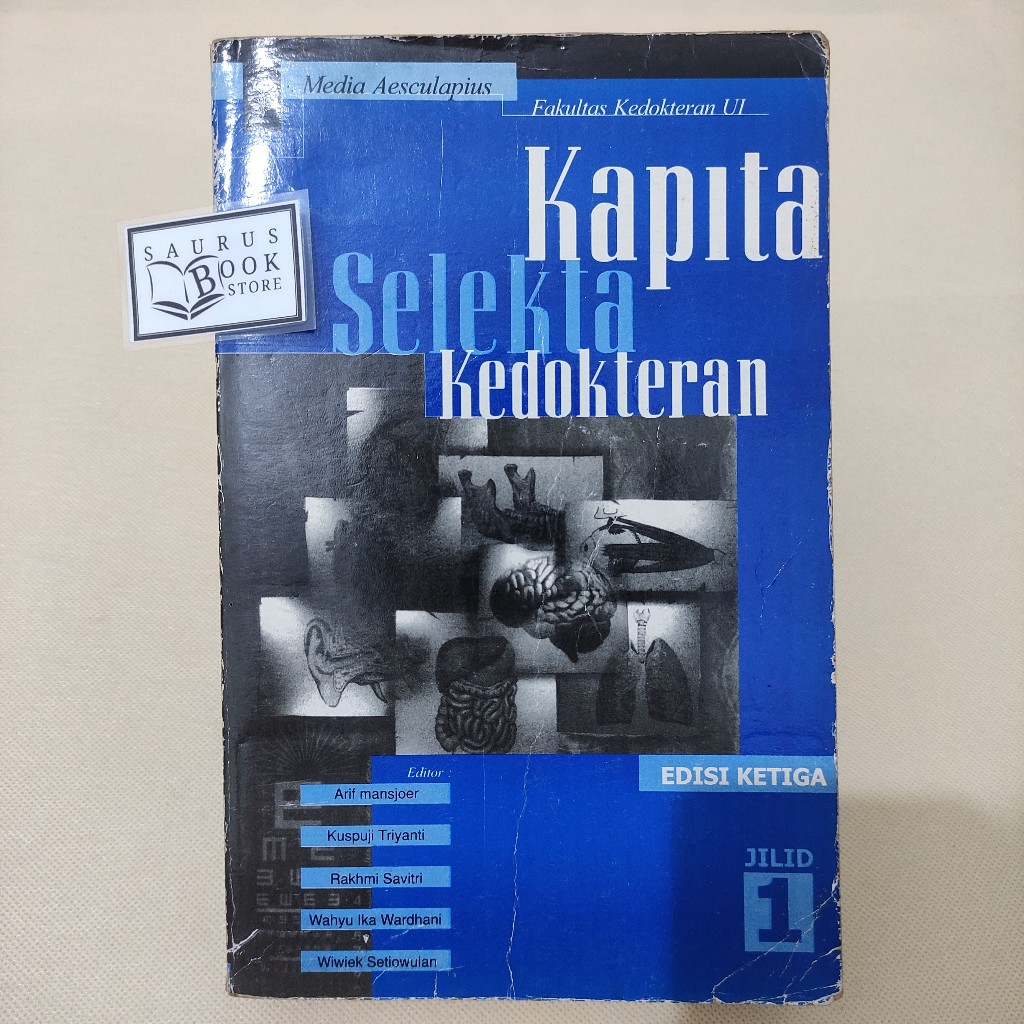 (ORIGINAL) Buku Kapita Selekta Kedokteran Jilid 1 Edisi Ketiga (FKUI)