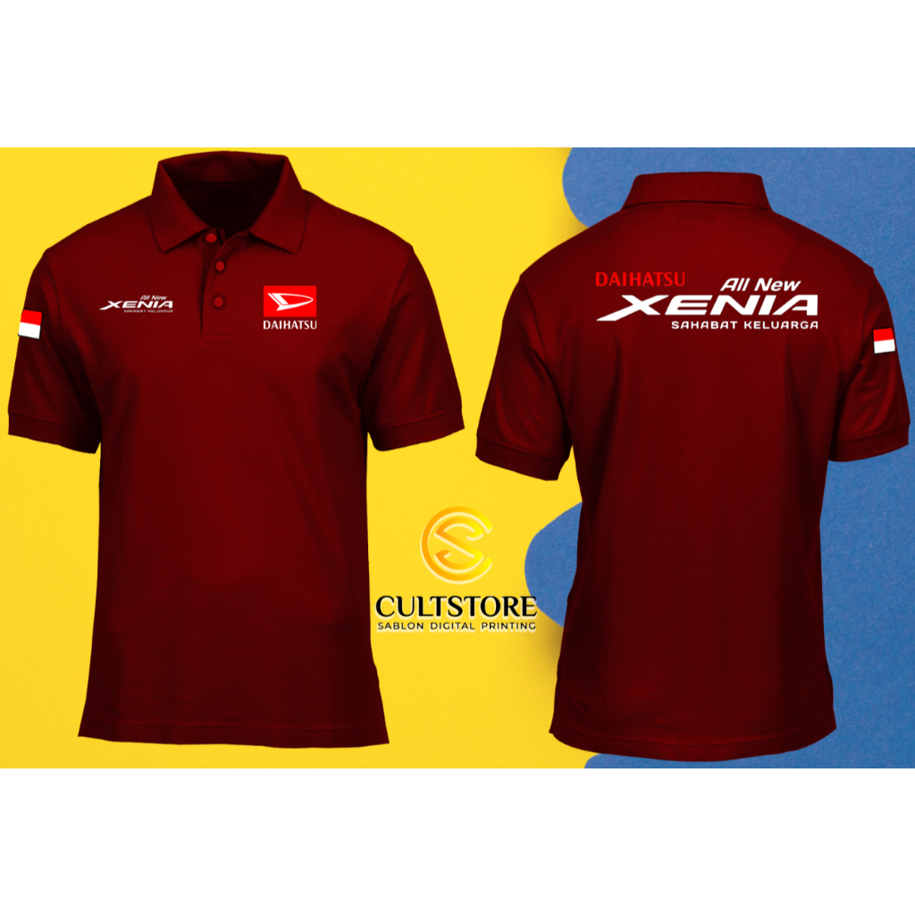 POLO TSHIRT DAIHATSU XENIA INDONESIA