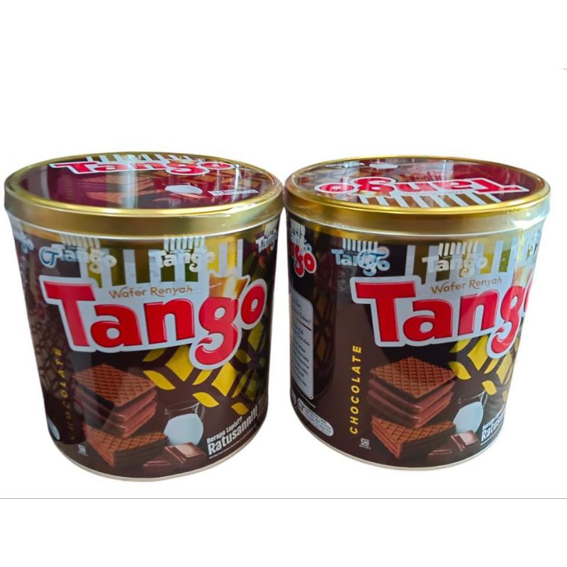 

Tango wafer renyah chocolate kemasan kaleng 240gr