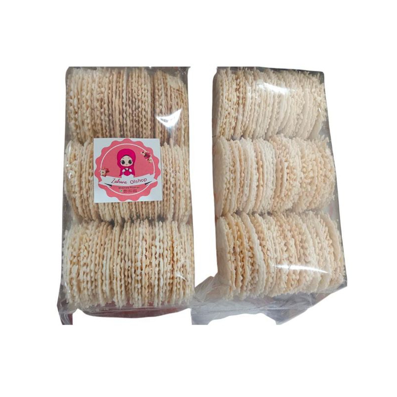 

Opak gurih zahwa renyah enak berat kurleb 200grTerbuat dari tepung ketan