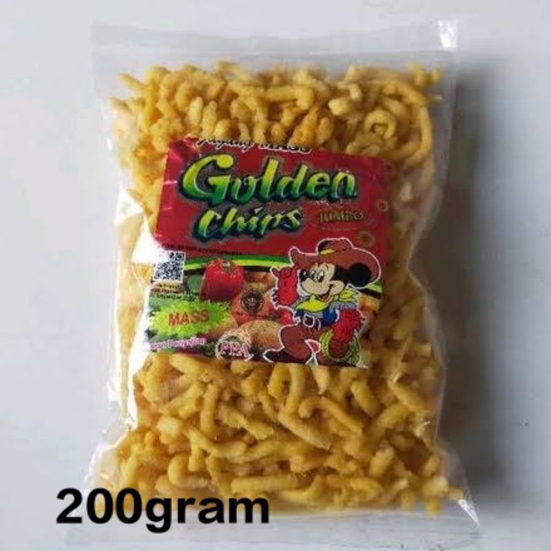 

Golden potato chis jajanan jadul rasa gurih asin 200gr