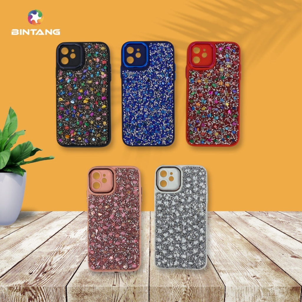 CASE MOTIF TPU CRYSTAL DIAMOND BINTANG