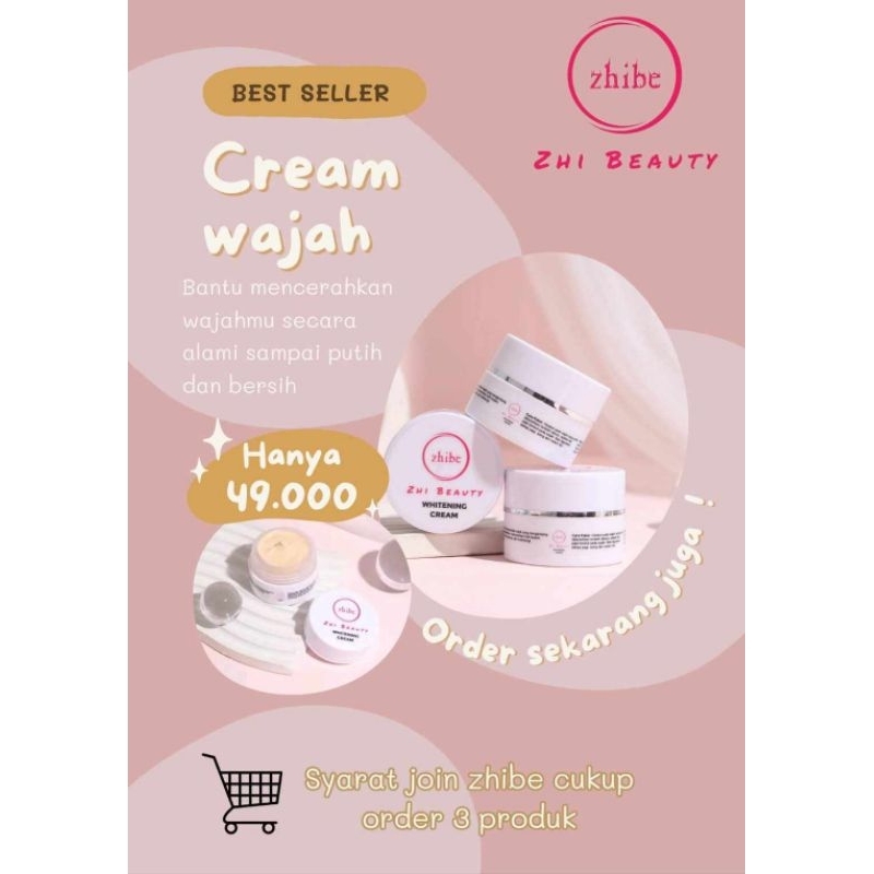 ZHIE BEAUTY Cream All in one Cream pemutih wajah Aman bumil busui