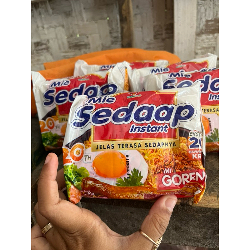 

Mie sedaap goreng Instant
