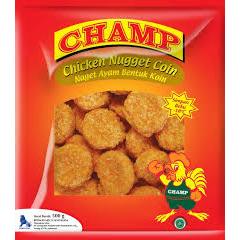 

NUGGET AYAM CHAMP CHICKEN NUGGET 500GR DENGAN RASA AYAM YANG NIKMAT