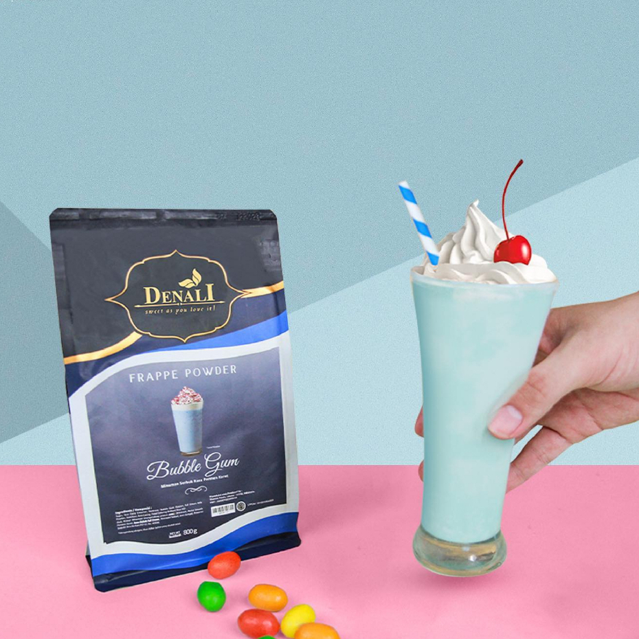 

Denali Frappe Powder Bubble Gum | Minuman Bubuk Denali | Minuman Segar Rasa Bubble Gum 800gr
