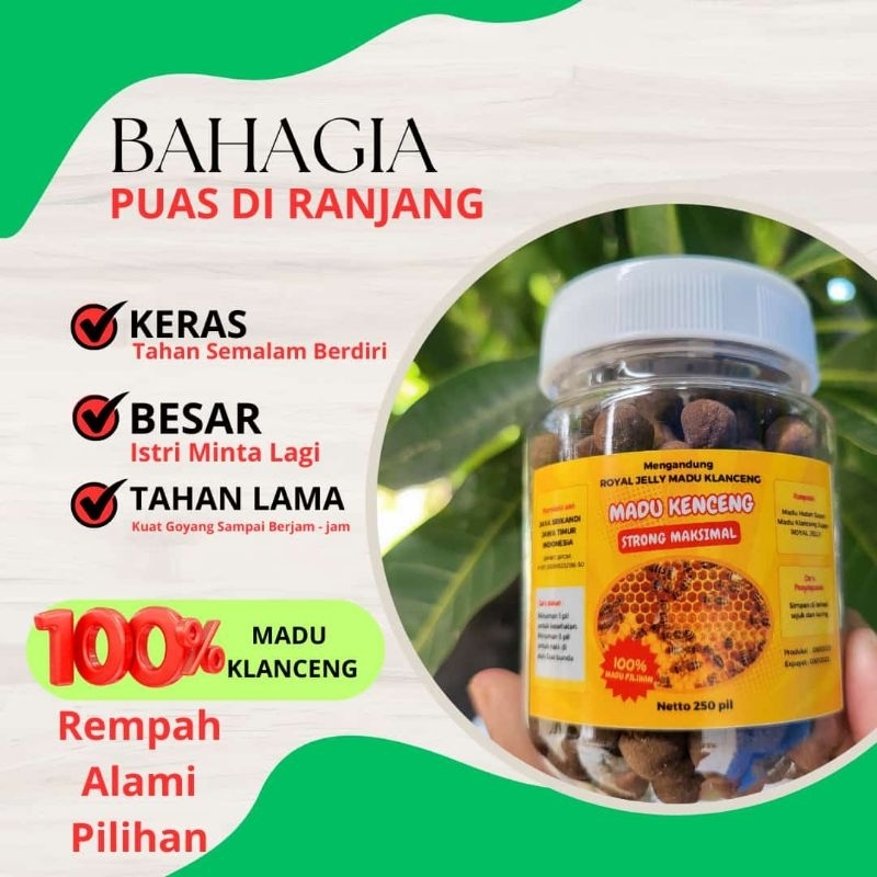 

Royal Jelly Madu Kenceng Strong Maksimal