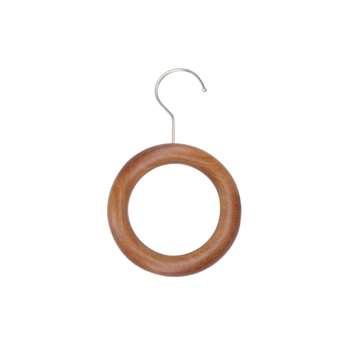 HANGER KAYU BULAT - HANGER HIJAB - HANGER KAYU - HANGER BULAT - HANGER HIJAB PARIS