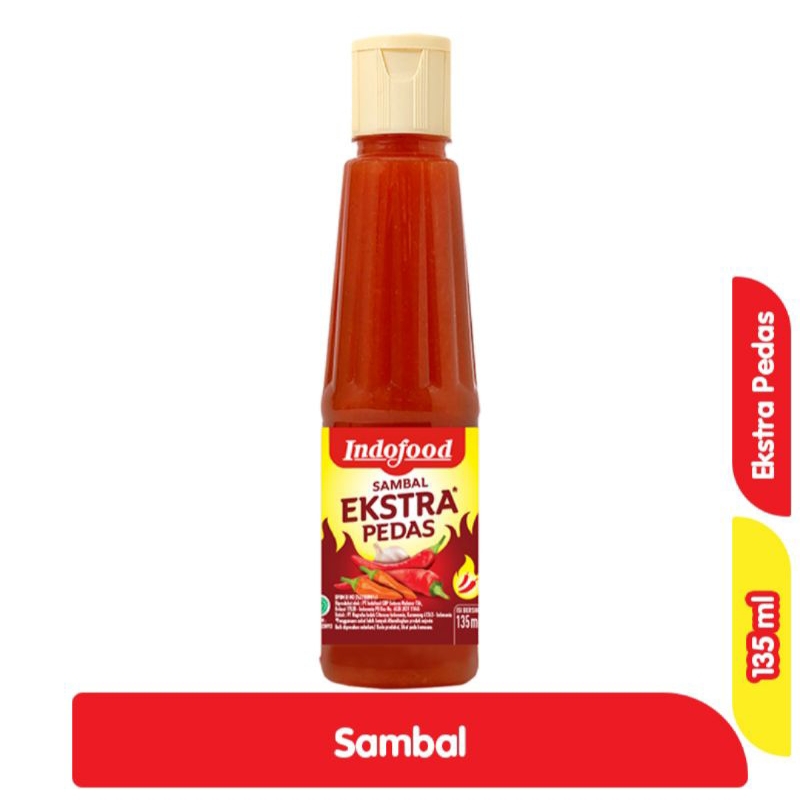 

Indofood Sambal Extra Pedas 135 ml