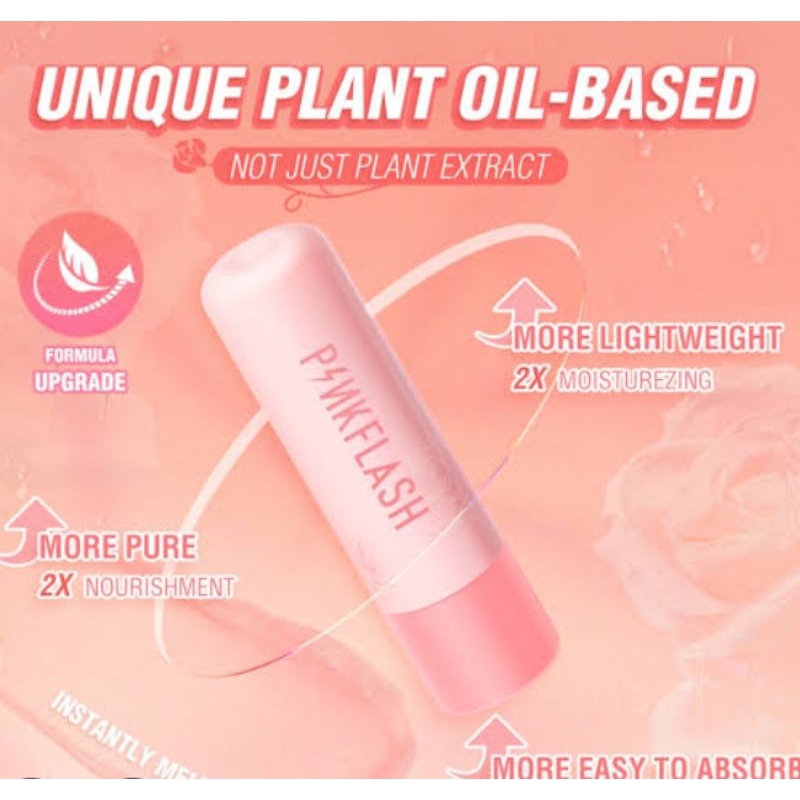 PINKFLASH LIP BALM ROSE /lip balm pinkflash / pinkflash lip balm /balm pinkflash / pinkflash