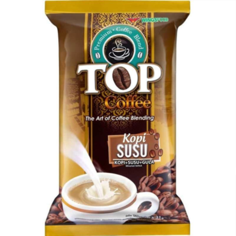 

TOP Coffee Kopi Susu 3 in 1 Instan Sachet 10 x 31 g