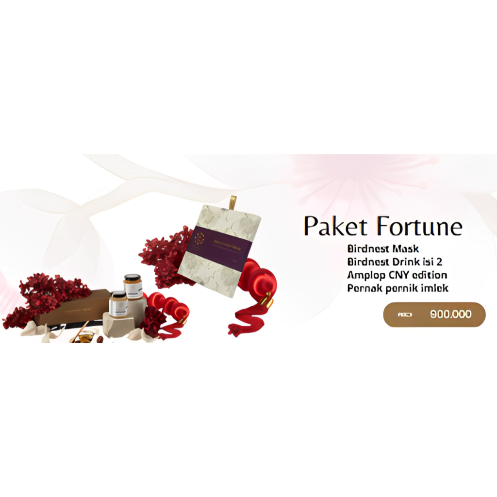 

Hampers Imlek Sarang Burung Walet - Fortune Package