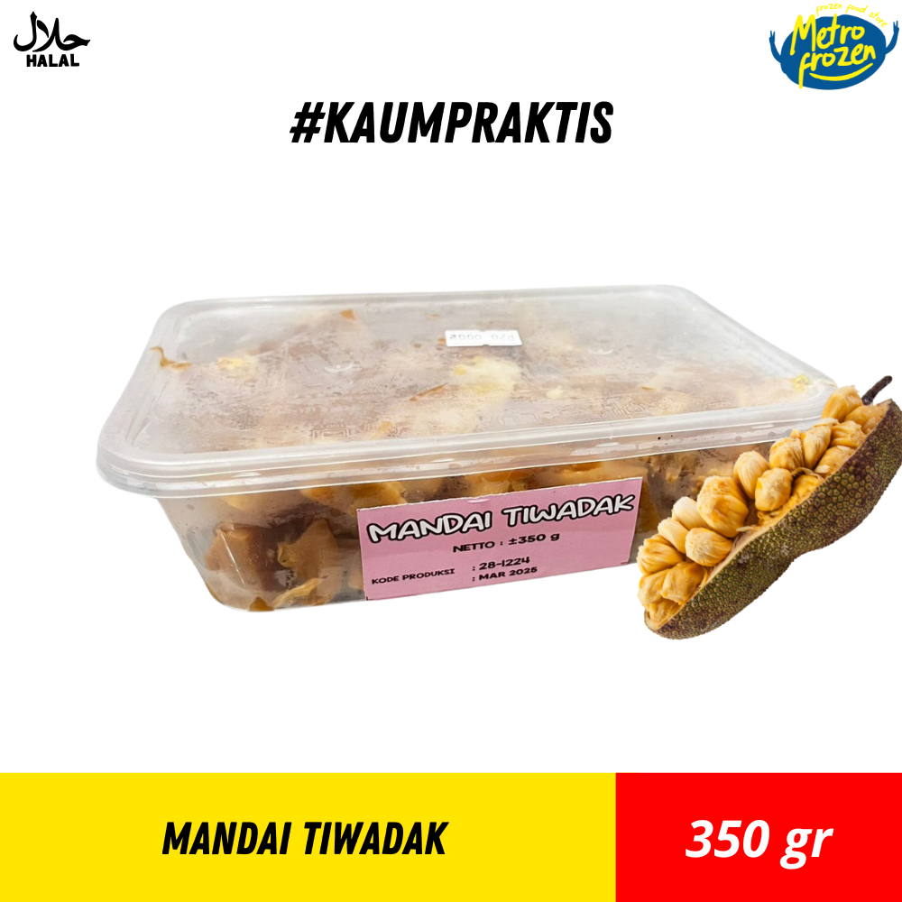 Mandai Tiwadak 350gr //kulit cempedak frozen //mandai tiwadak instan khas Banjarmasin