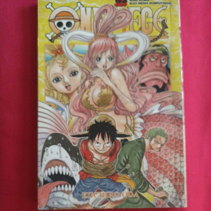 Komik One Piece 63 (second hand/tidak segel)