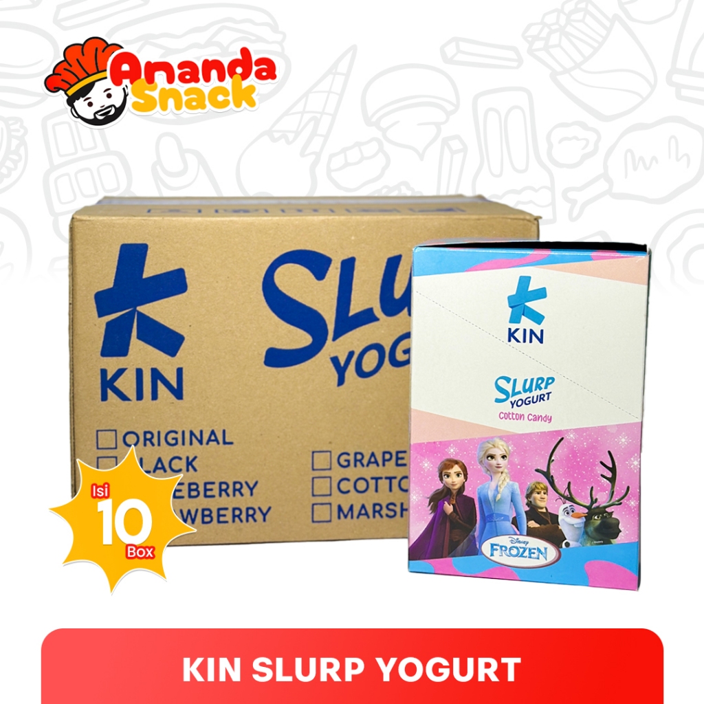 

(1 DUS) KIN Yogurt Slurp / Yogurt Stik All Variant isi 10 Box