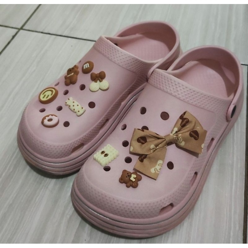 SANDAL BAKPAO WANITA PINK