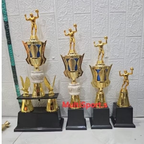 PIALA TROPHY VOLLY PUTRA PUTRI PAKET ISI 4 PIALA P.10